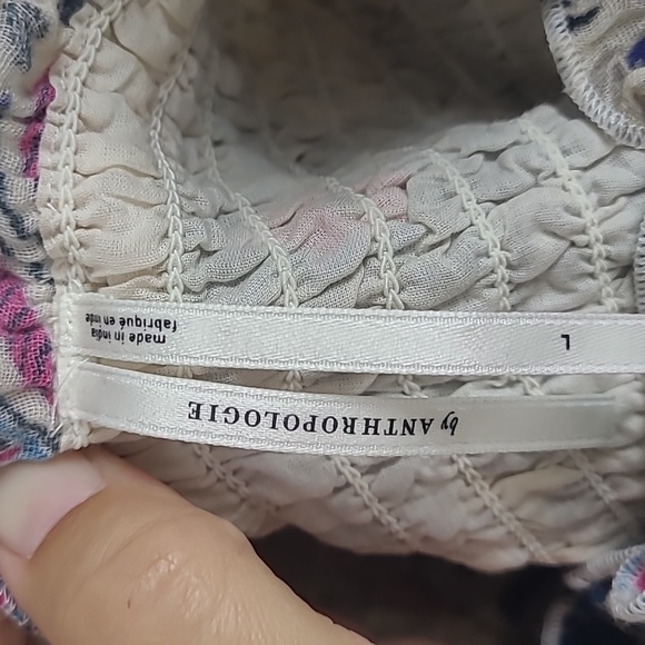 Anthropologie Vibrant Patterned Maxi Dress Size Large - Picture 6 of 7